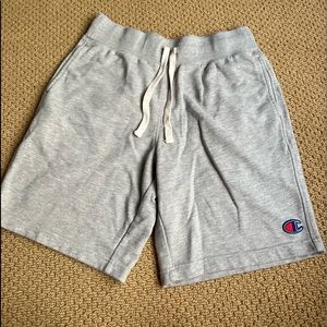 Mens M Champion sweat-shorts